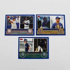 Lot Of 3 Topps 2002 Future Stars MLB Baseball Cards Royals Mariners Yankees