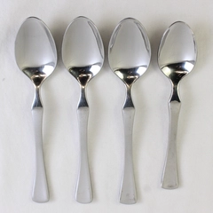 Lot Of 4 Oneida Silver Physique (Stainless) Flatware 3 Soup Spoons & 1 Teaspoon