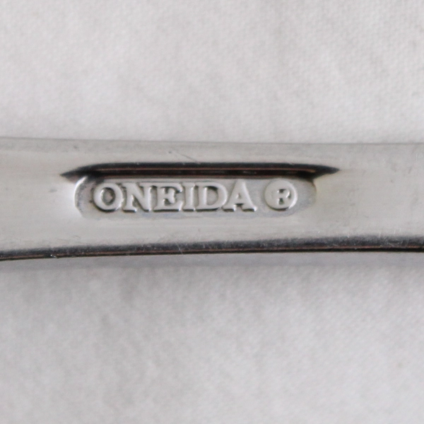 Lot Of 4 Oneida Silver Physique (Stainless) Flatware 3 Soup Spoons & 1 Teaspoon