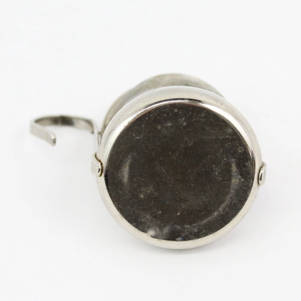 Vintage Swedish No-Drip Coffee Tea Strainer Nickel Plated Steel 3.25"