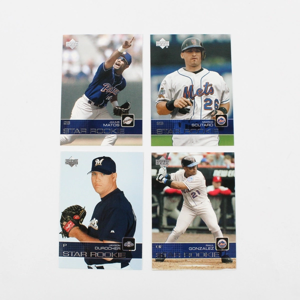 Lot Of 4 Upper Deck Star Rookie MLB Baseball Cards 1990 1993 1994