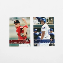 Lot Of 2 Upper Deck Star Rookie MLB Baseball Cards Bobby Hill 2000 Saarloos 2001