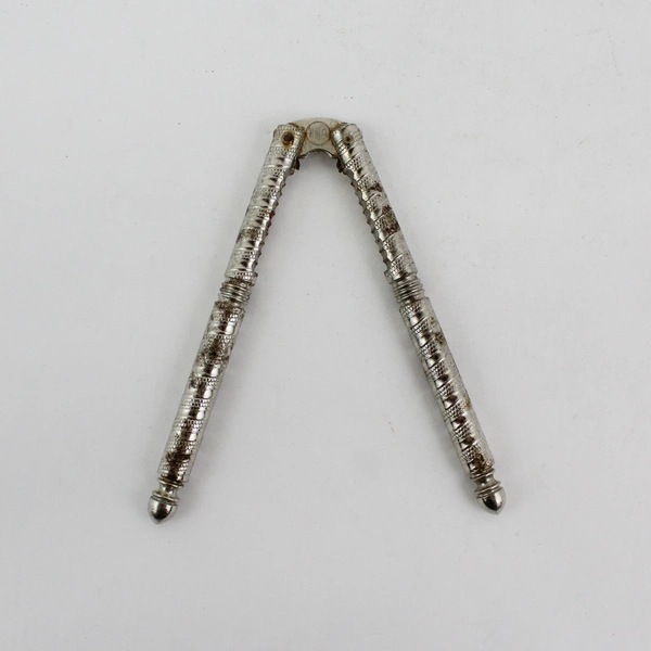 Set of 3 Vintage HMQ Nut or Seafood Crackers with 4 Picks