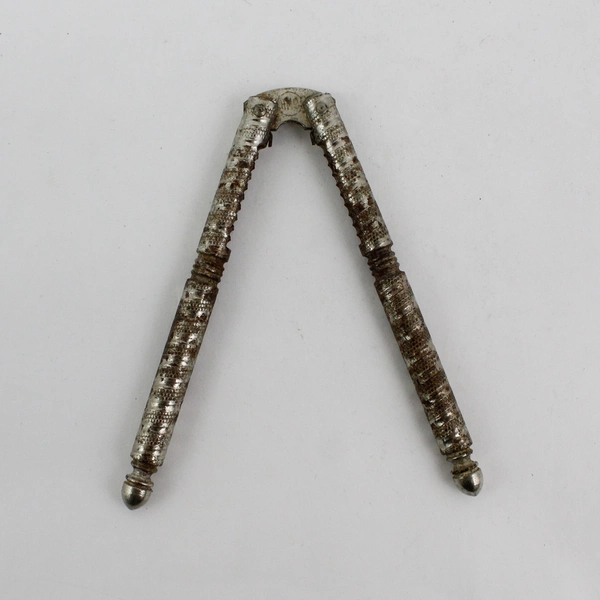 Set of 3 Vintage HMQ Nut or Seafood Crackers with 4 Picks