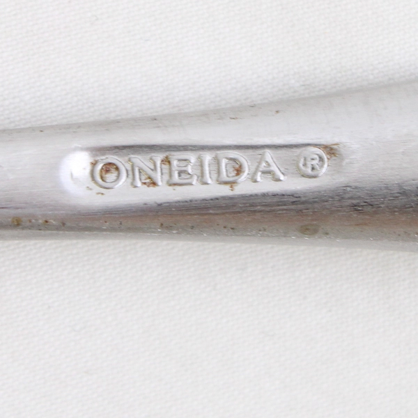 Lot Of 5 Oneida Silver Satin Voss (Stainless) Flatware 3 Dinner Forks & 2 Salad