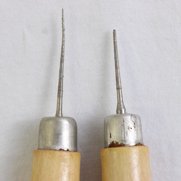 Lot of 2 Bead Reamers With Wood Handles H20-1590TL