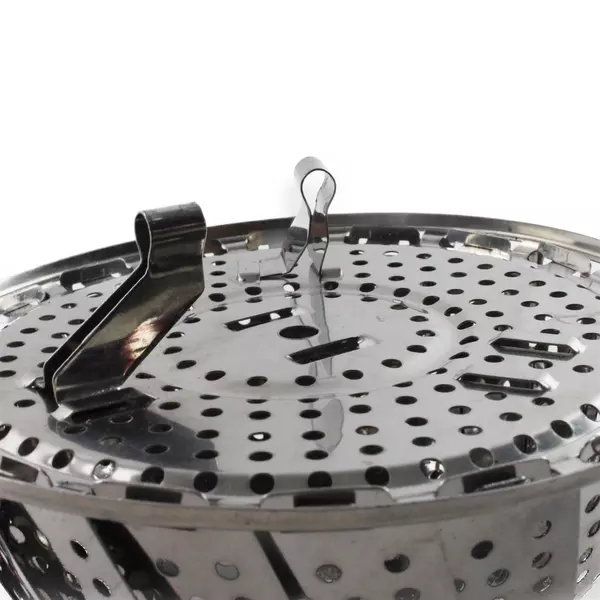 Collapsible Stainless Steel Vegetable Steamer Basket Insert Missing One Leg