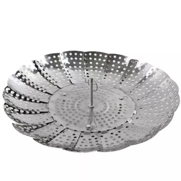 Progressive Collapsible Stainless Steel Vegetable Steamer Basket Insert 5.25"