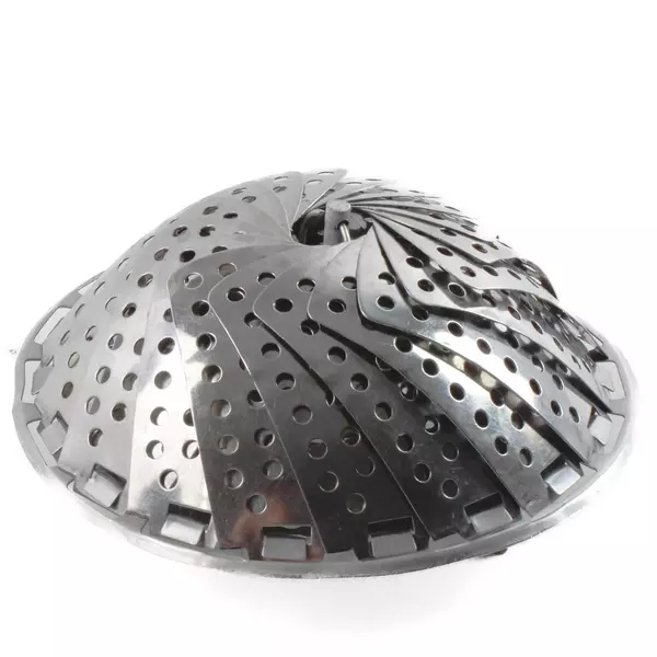 Progressive Collapsible Stainless Steel Vegetable Steamer Basket Insert 5.25"