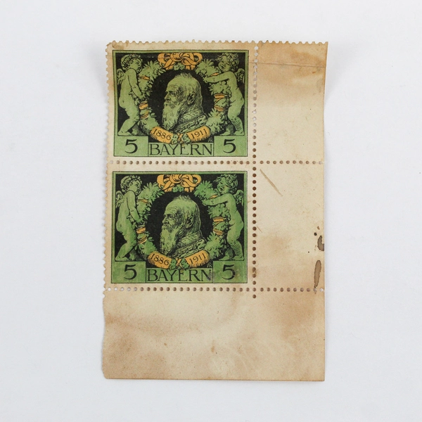 Lot Of 3 Bayern Bavaria Germany 1911 Prince Luitpold Stamps
