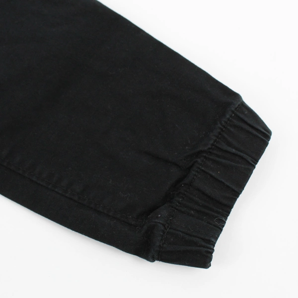 Cat & Jack Solid Black Cotton Joggers Boys' Size 5T