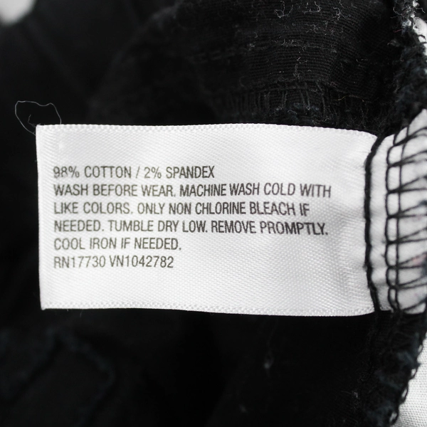 Cat & Jack Solid Black Cotton Joggers Boys' Size 5T