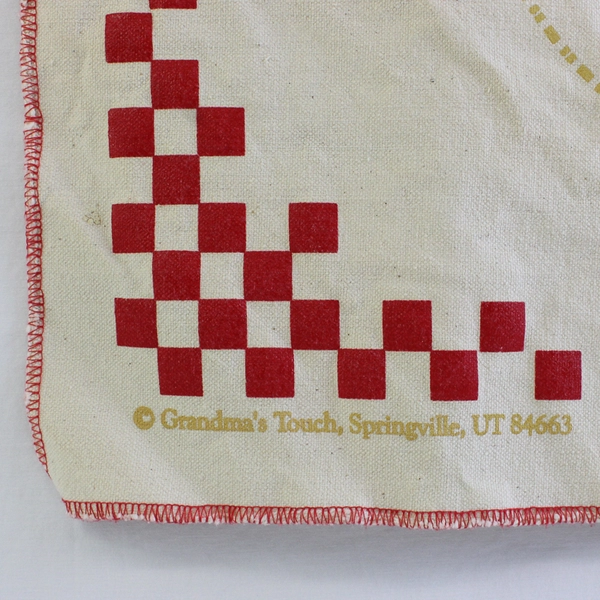 Grandma's Touch Springville Utah 100% Cotton Baking Mat Perfect Pie Crust