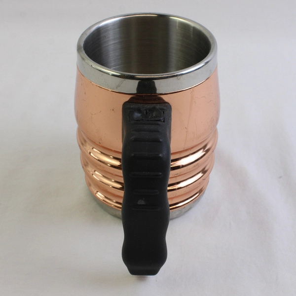 Union Pacific Stainless Steel Coffee Cup with Hard Plastic Handle