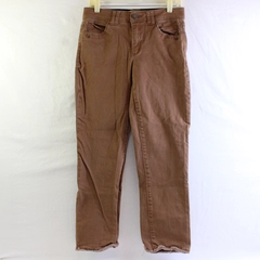 Democracy Women's 6 Brown Stretch "Ab" Technology Skinny Jeans