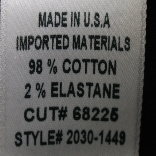 Citizens Of Humanity Women's 28 Black Corduroy Pants Mid-Rise Flared Crop