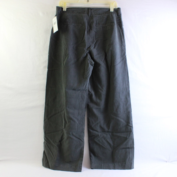 NWT Kut From The Kloth Women's 6 Charcoal Gray Wide Leg Trouser Pants