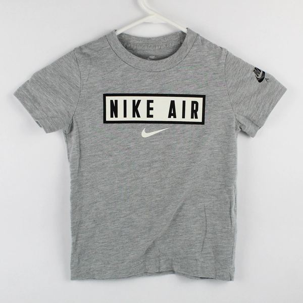 Nike Air Gray Athletic Cut Graphic T-Shirt Boys' Size 4T