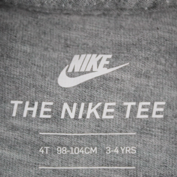 Nike Air Gray Athletic Cut Graphic T-Shirt Boys' Size 4T