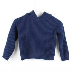 DKNY Dark Blue Knit Hoodie Boys' Size 4T