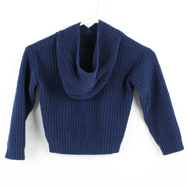 DKNY Dark Blue Knit Hoodie Boys' Size 4T