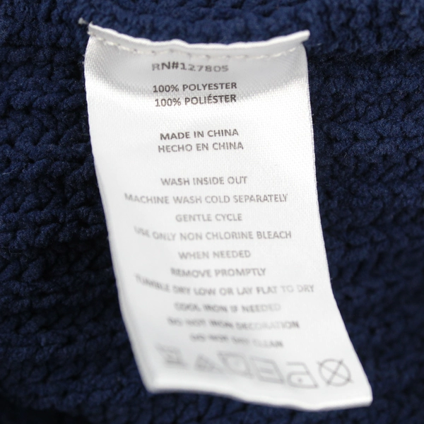 DKNY Dark Blue Knit Hoodie Boys' Size 4T