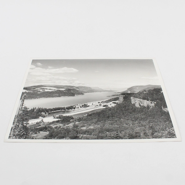 Vintage Columbia River Gorge 8X10 Photo Oregon Highway Department Vista House