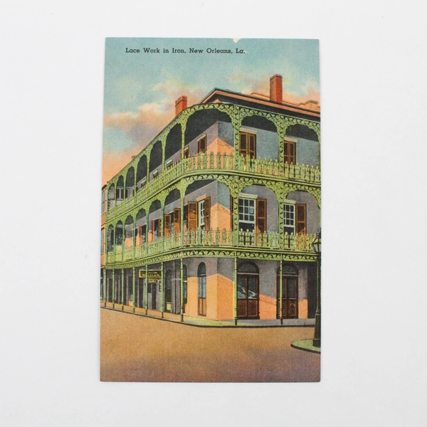 Lot Of 3 New Orleans Louisiana Architecture Color Postcards Curteich 