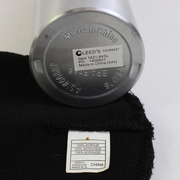 Lot Of 2 Shane Co. Oregon State University OSU Beavers Beanie & Water Bottle 10"