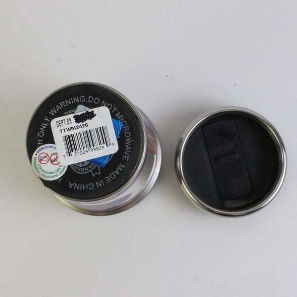 Boise State University BSU Broncos Metal/Plastic Thermos 7.75" Tall