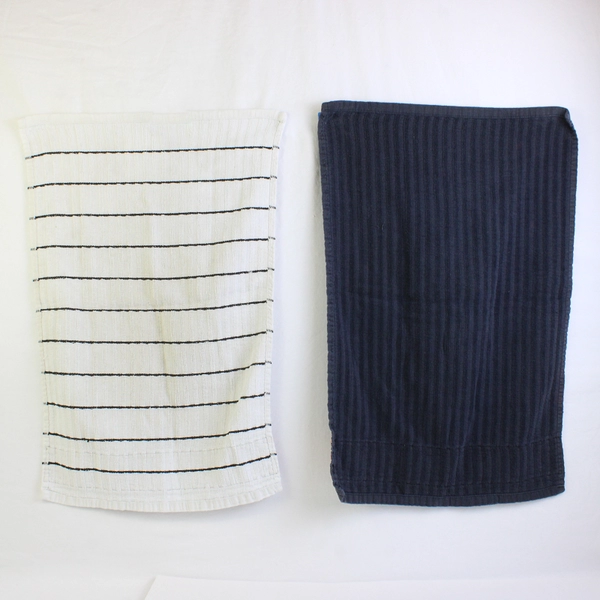 Lot Of 2 Oregon State University OSU Beavers Dish Towels Orange/Black/White