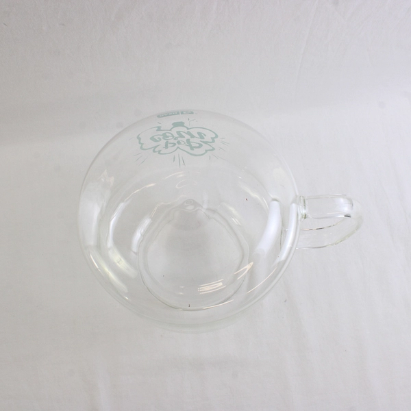 Dash Microwave Glass Popcorn Popper Makers 2.5 Quarts Silicone Lid 7.75" Tall