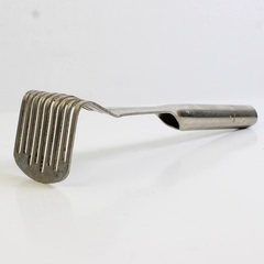 Vintage Stainless Steel Potato Masher Kitchen Tool