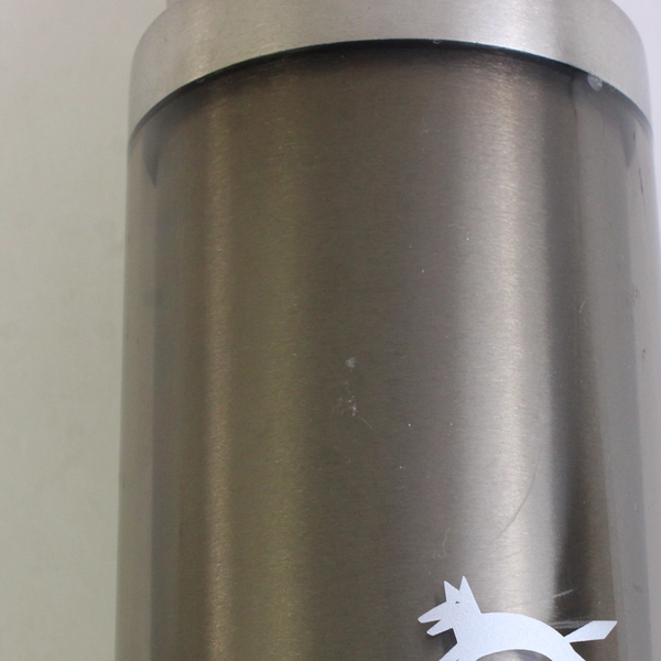 "Spirit Mountain Casino" Silver Metal Water Bottle Insulated 10" Tall