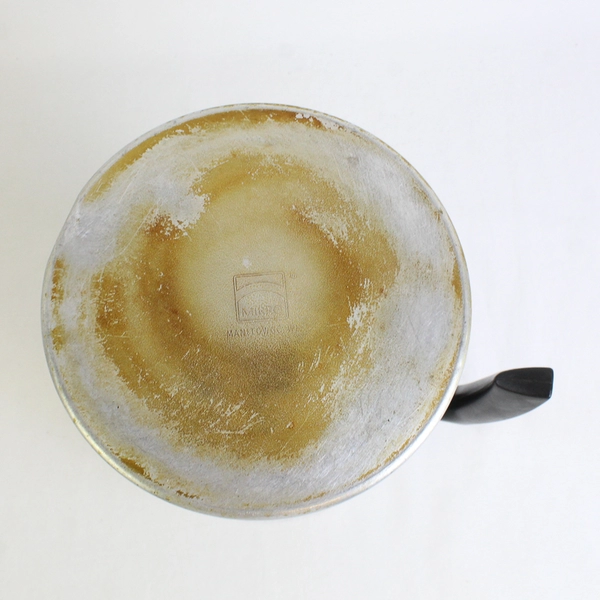 Miro 9-Cup Aluminum Stovetop Coffee Percolator 5 Pieces 9.5" Tall