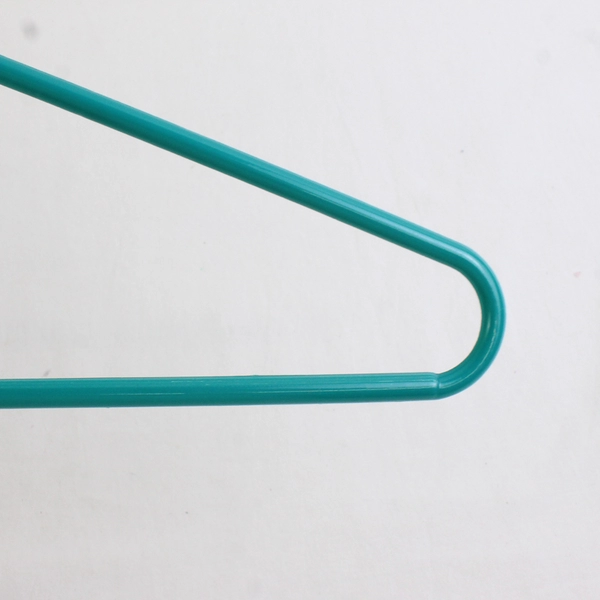 Mixed Lot of 10 Teal Plastic Clothes Hangers Closet Organization