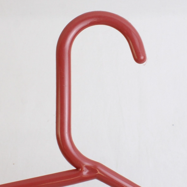 Mixed Lot of 10 Red Plastic Clothes Hangers Closet Storage