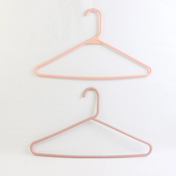 Mixed Lot of 10 Dusty Pink Clothes Hangers Closet Storage