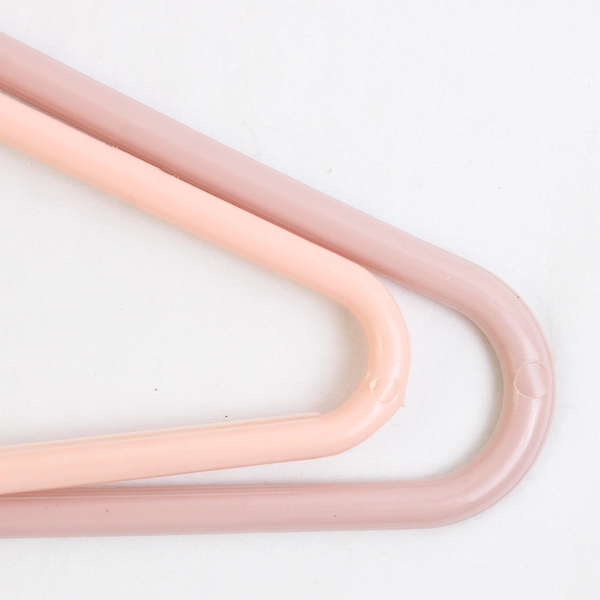 Mixed Lot of 10 Dusty Pink Clothes Hangers Closet Storage