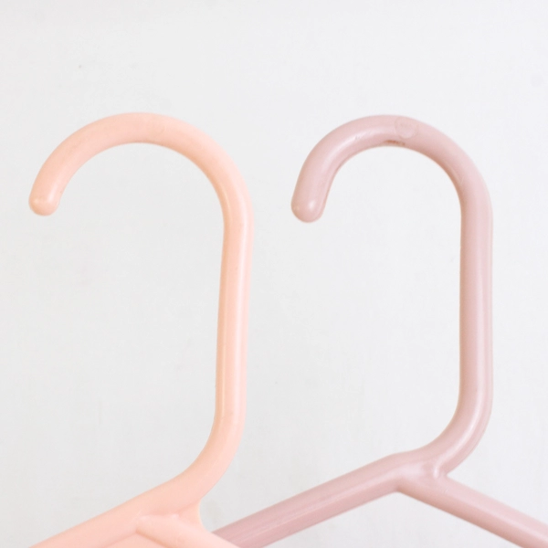 Mixed Lot of 10 Dusty Pink Clothes Hangers Closet Storage