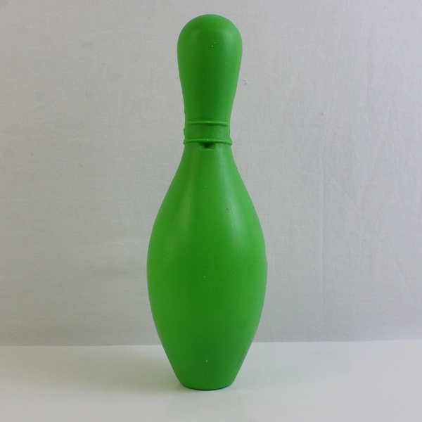 MST3K Green Plastic Crown Bowling Pin Crow T Robot