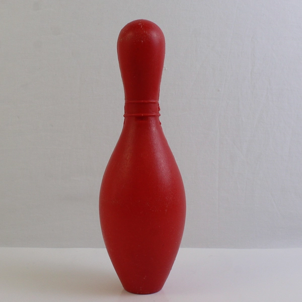 MST3K Red Plastic Crown Bowling Pin Crow T Robot