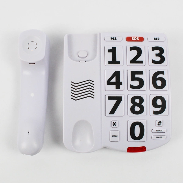 Home Intuition Big Button Corded Phone Extra Loud Ringer (Original Packaging)