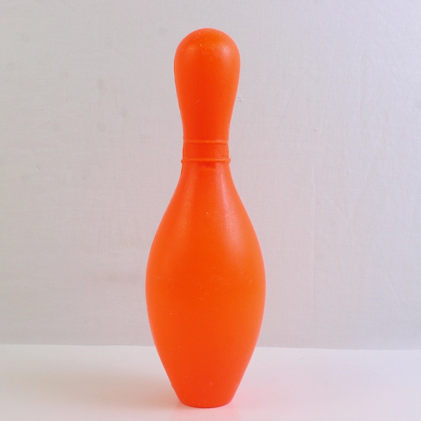 MST3K Orange Plastic Crown Bowling Pin Crow T Robot