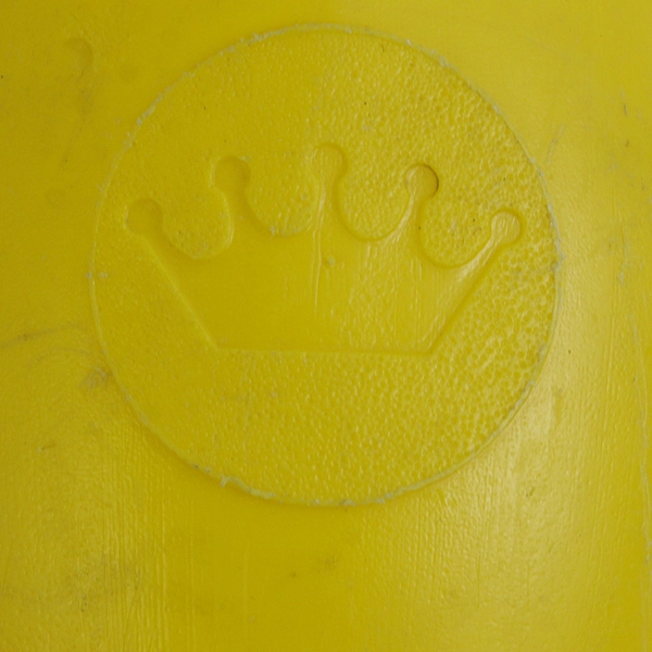 MST3K Yellow Plastic Crown Bowling Pin Crow T Robot