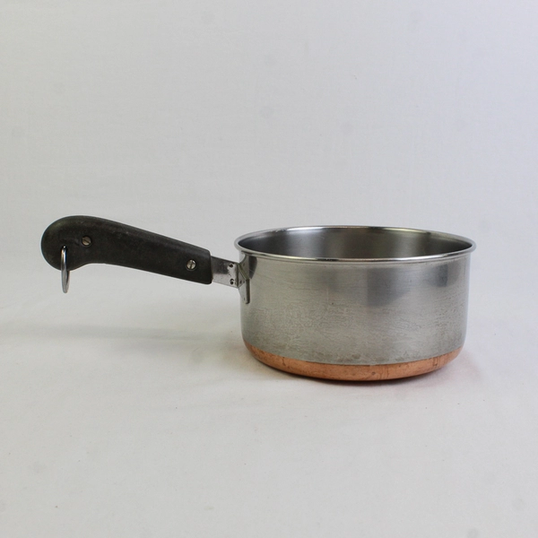 Vintage Revere Ware 2 Qt Copper Bottom Saucepan Riverside CA No Lid