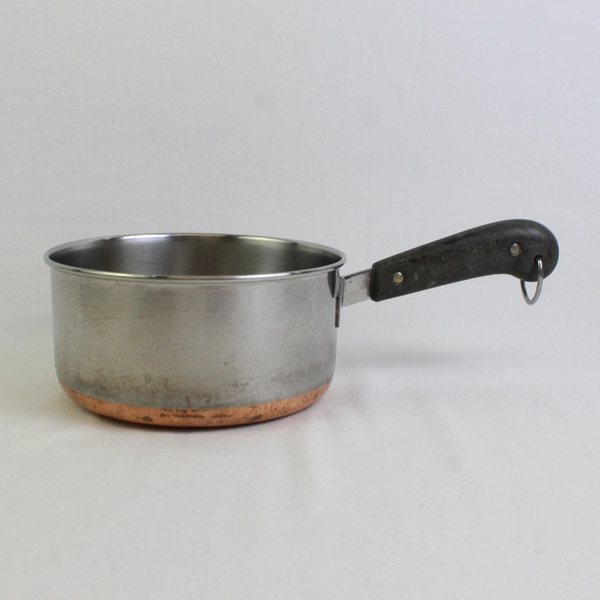 Vintage Revere Ware 2 Qt Copper Bottom Saucepan Riverside CA No Lid