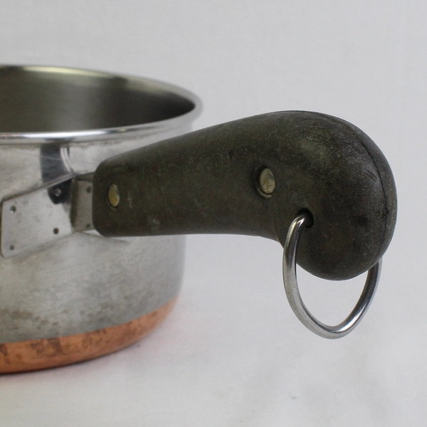 Vintage Revere Ware 2 Qt Copper Bottom Saucepan Riverside CA No Lid