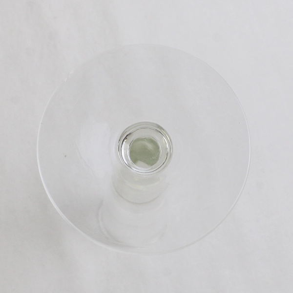 Unbranded Simple Small Clear Glass Bud Vase Home Decor 7.25" Tall