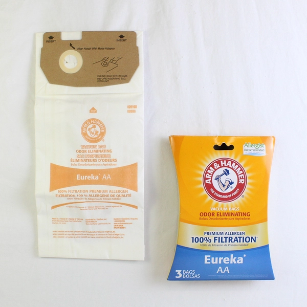 Lot Of 2 Arm & Hammer Odor Elimination Vacuum Bags 3 Eureka AA & 6 Eureka F&G